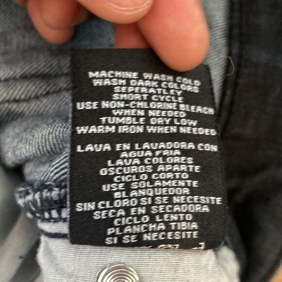 Versace 19-69 Italia Men's Dark Wash Slim Jeans Sz 30X30 - Picture 6 of 10